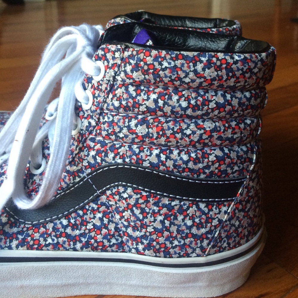 Vans Sk8 hi tops Liberty reissue - Picture 4 of 5